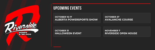 Events at Riverside this Fall!
