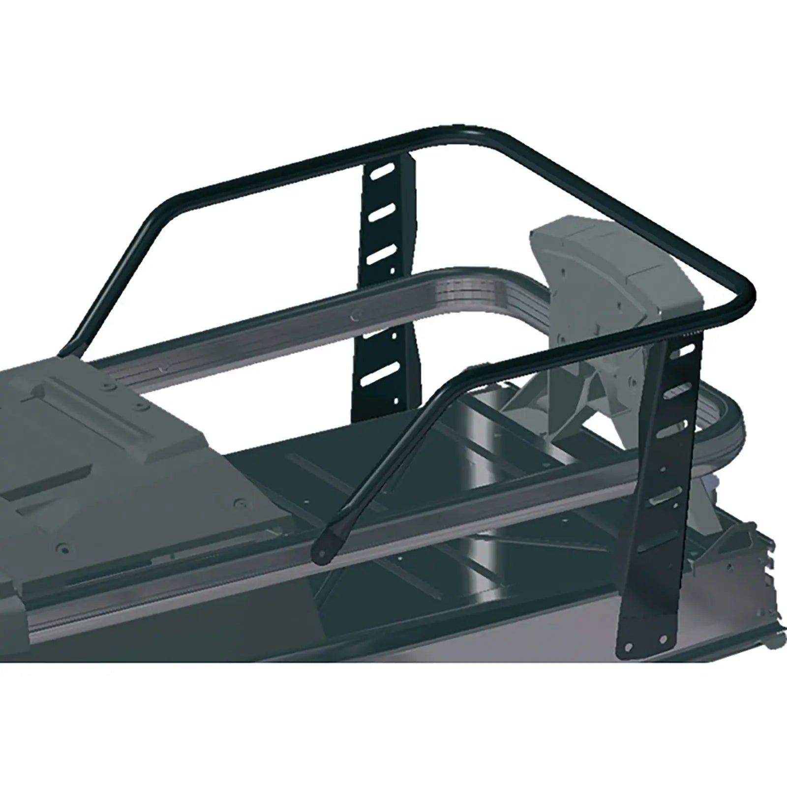 SKI-DOO REAR RACK EXTENSION FOR INCREASED CARGO SPACE